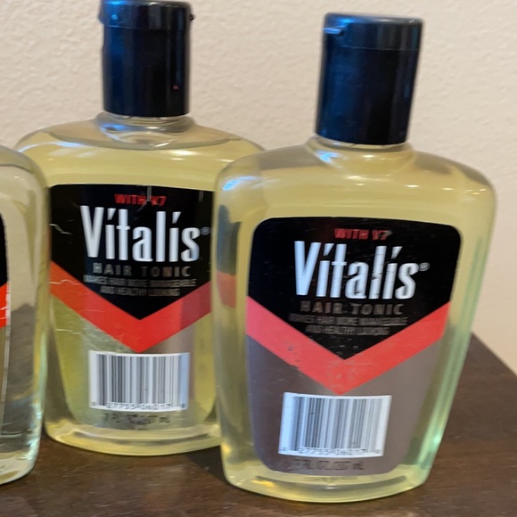 4 Vitalis Hair Tonic for Healthy Looking Hair for Men 7 oz Bottles - Picture 3 of 3